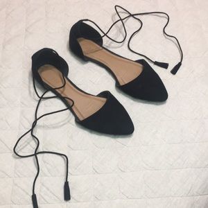 Black flats